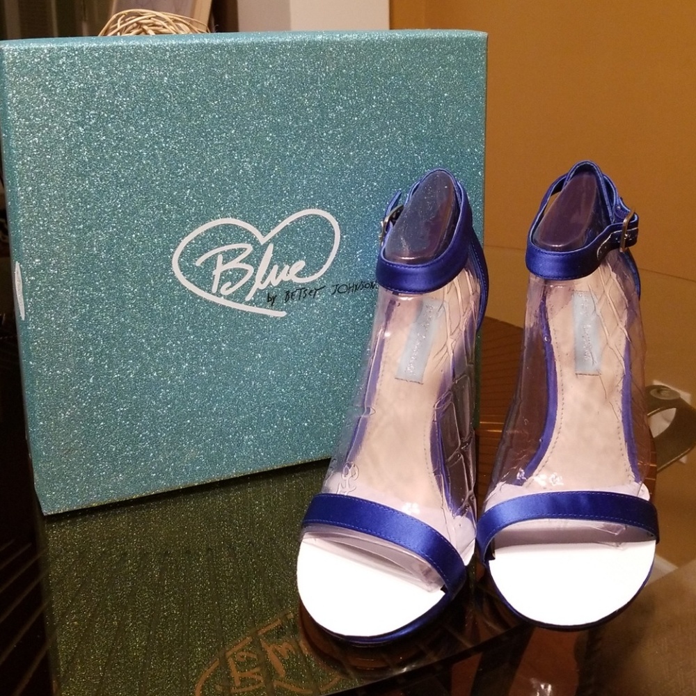 Blue by Betsey Johnson heels